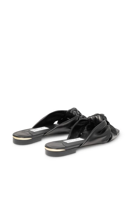 Avenue Flat Nappa Leather Sandals